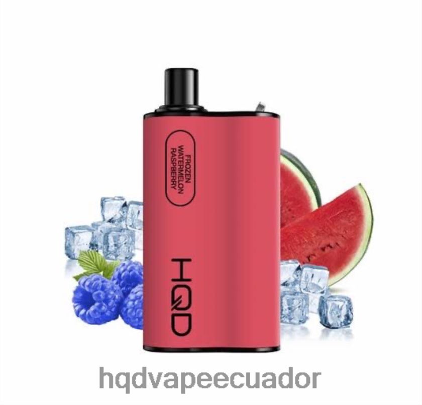 HQD BOX 4000 bocanadas frambuesa sandía congelada 00662491 | HQD ECUADOR