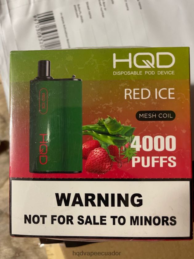 hielo rojo