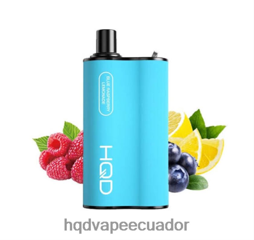 limonada de frambuesa azul
