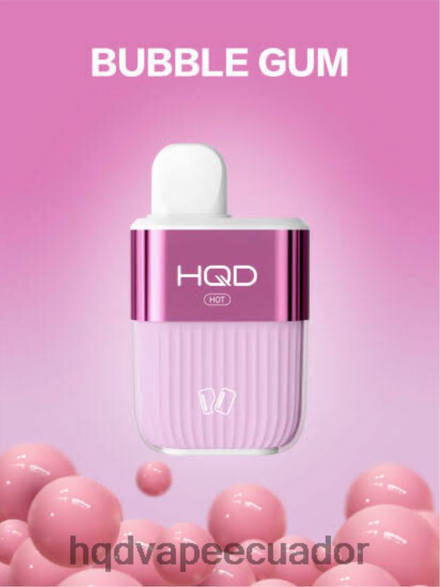 HQD HOT 5000 bocanadas chicle 00662456 | HQD VAPE PRECIO