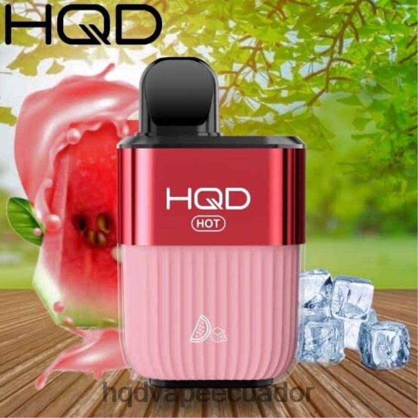 HQD HOT 5000 bocanadas hielo exuberante 00662467 | HQD VAPES ONLINE