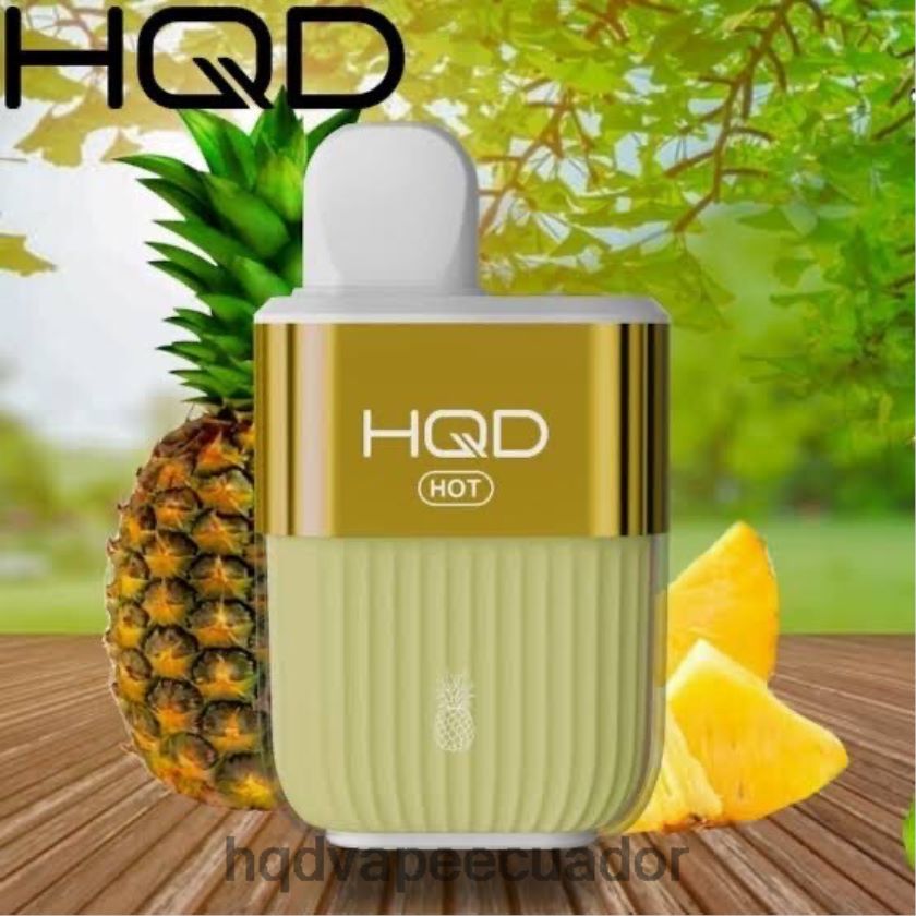HQD HOT 5000 bocanadas piña 00662465 | HQD VAPE GUAYAQUIL