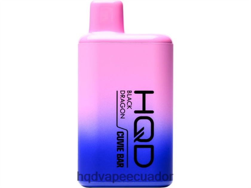 HQD CUVIE BAR desechable dragón Negro 006624131 | HQD ECUADOR