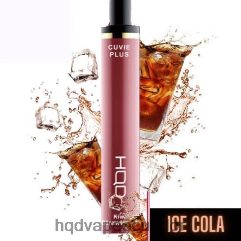 HQD CUVIE PLUS 1200 bocanadas hielo de cola 006624122 | HQD VAPE ECUADOR