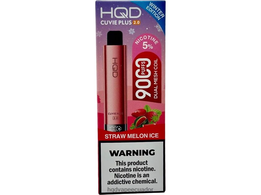 HQD CUVIE PLUS 2.0 (edición de invierno) hielo de melón paja 006624251 | HQD ECUADOR