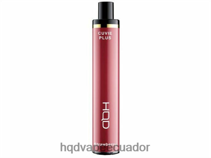 HQD CUVIE PLUS vaporizador desechable fresa 006624252 | HQD VAPE ECUADOR