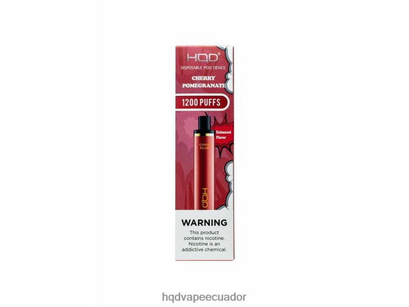 HQD CUVIE PLUS vaporizador desechable granada cereza 006624152 | HQD VAPE ECUADOR