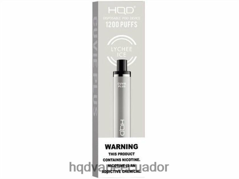 HQD CUVIE PLUS vaporizador desechable hielo de lichi 006624213 | HQD VAPE PRECIO ECUADOR