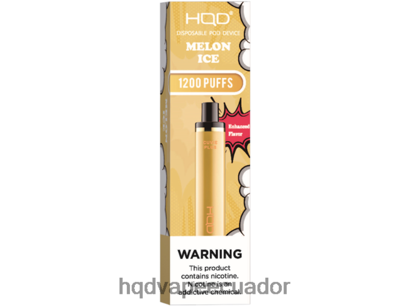 HQD CUVIE PLUS vaporizador desechable hielo de melón 006624219 | HQD VAPE SABORES