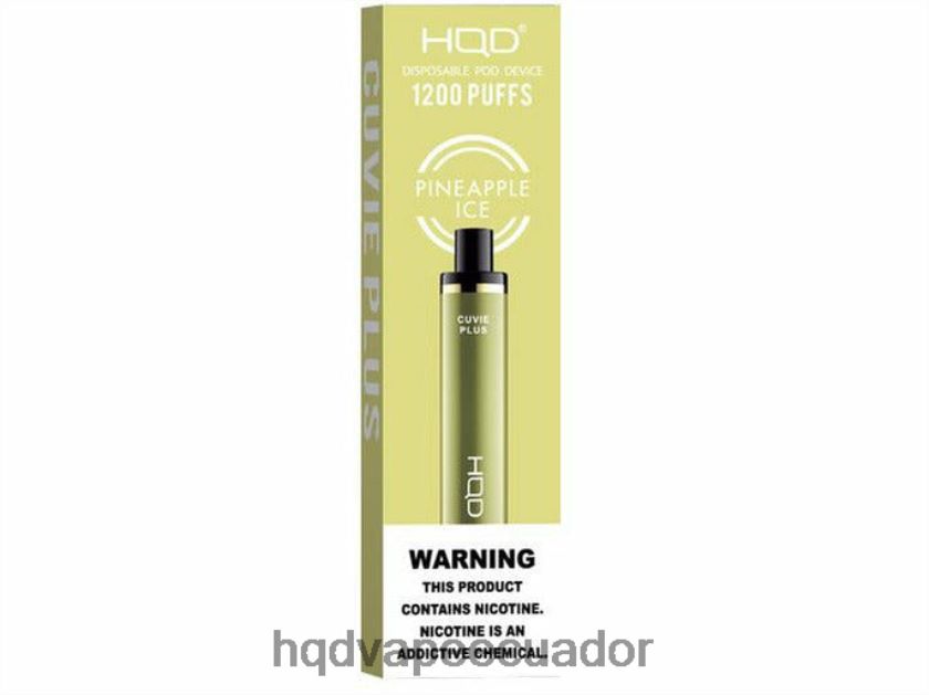HQD CUVIE PLUS vaporizador desechable hielo de piña 006624234 | HQD VAPE QUITO