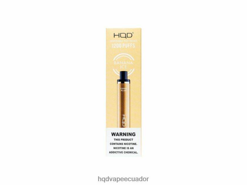 HQD CUVIE PLUS vaporizador desechable hielo de plátano 006624128 | BUY HQD ONLINE