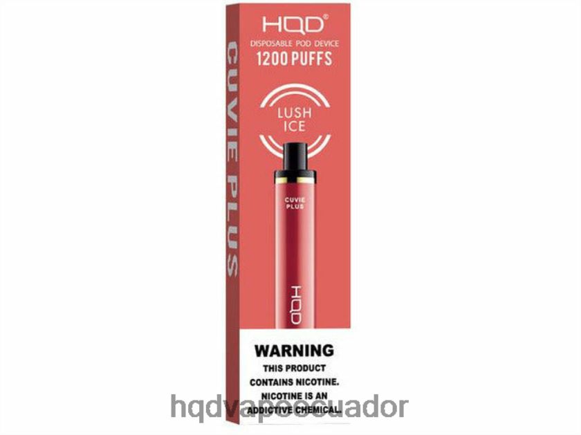 HQD CUVIE PLUS vaporizador desechable hielo exuberante 006624212 | HQD VAPE ECUADOR
