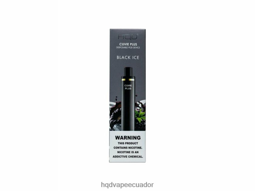 HQD CUVIE PLUS vaporizador desechable hielo negro 006624136 | HQD VAPE PRECIO