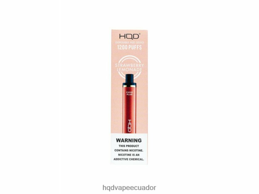 HQD CUVIE PLUS vaporizador desechable limonada de fresa 006624257 | HQD VAPES ONLINE