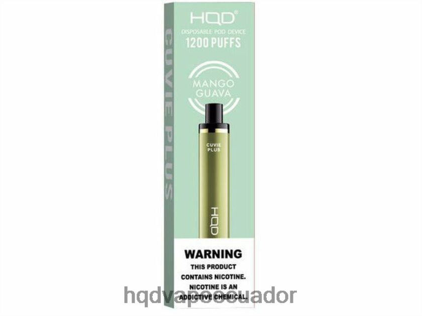 HQD CUVIE PLUS vaporizador desechable mango guayaba 006624214 | HQD VAPE QUITO