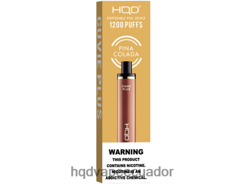 HQD CUVIE PLUS vaporizador desechable piña colada 006624232 | HQD VAPE ECUADOR