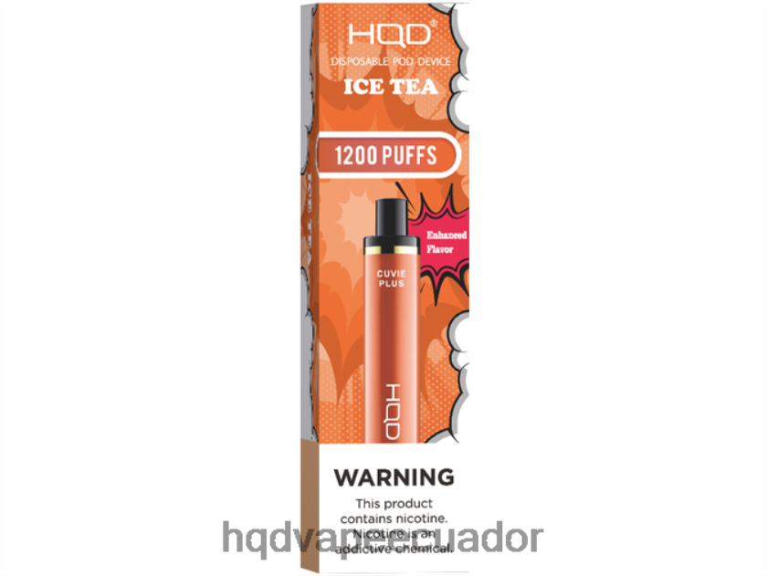 HQD CUVIE PLUS vaporizador desechable té helado 006624203 | HQD VAPE PRECIO ECUADOR
