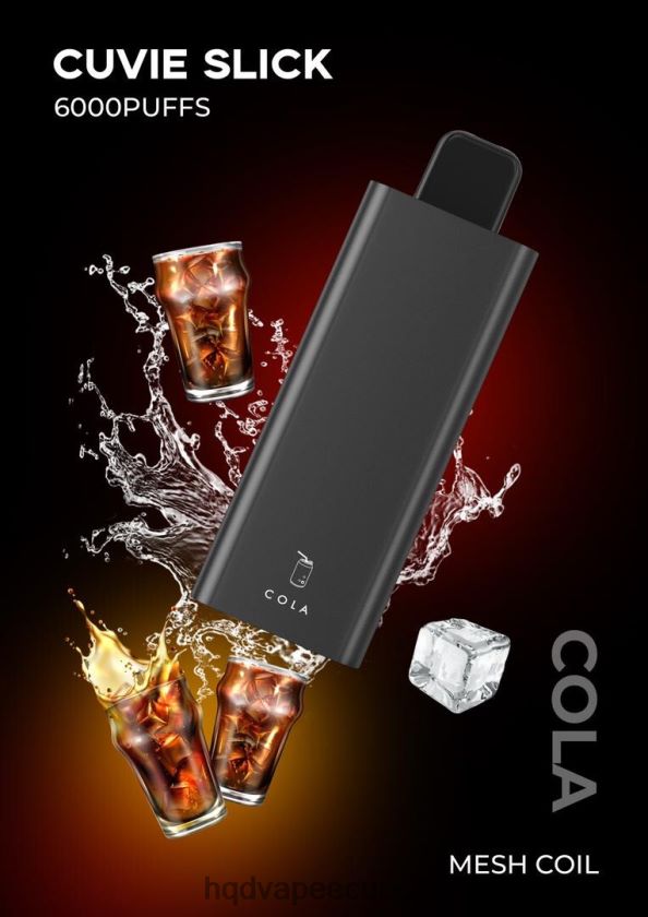 HQD CUVIE SLICK 6000 bocanadas cola resbaladiza 00662425 | HQD VAPE GUAYAQUIL