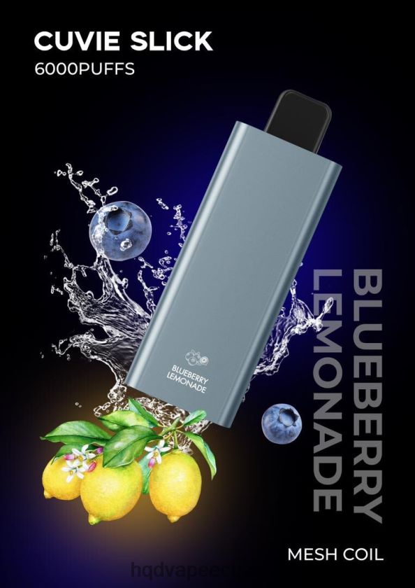 limonada de arándanos resbaladiza