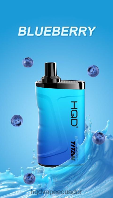 HQD TITAN 7000 bocanadas arándano 0066245 | HQD VAPE GUAYAQUIL