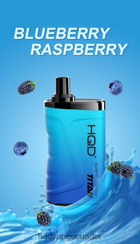 HQD TITAN 7000 bocanadas frambuesa arándano 00662410 | HQD CIGARRILLO ELECTRONICO