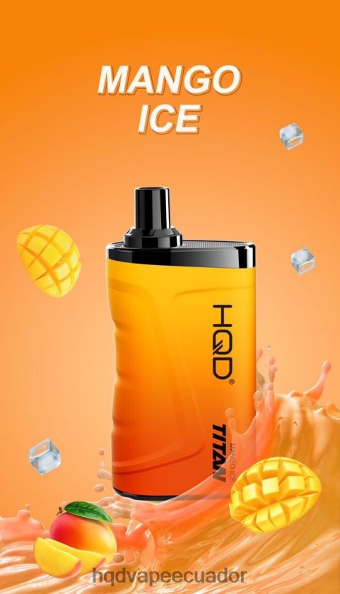 HQD TITAN 7000 bocanadas hielo de mango 00662411 | HQD ECUADOR