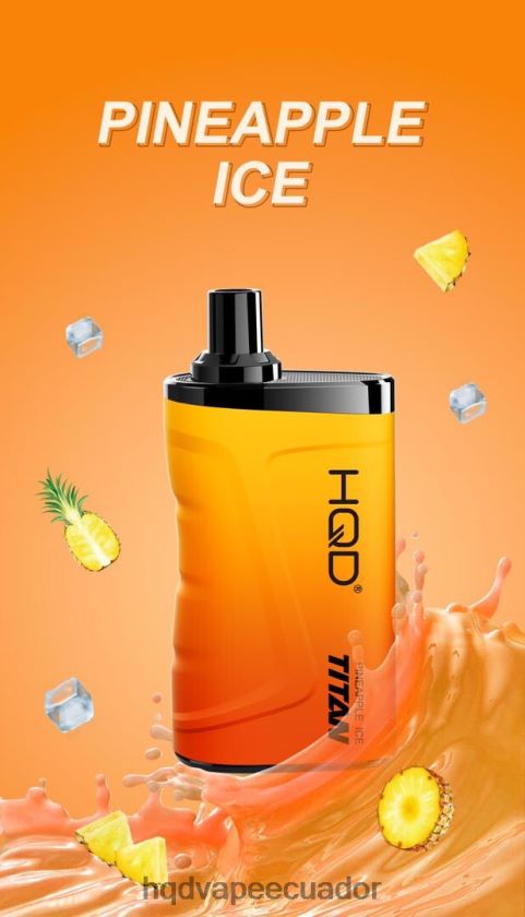 HQD TITAN 7000 bocanadas hielo de piña 0066243 | HQD VAPE PRECIO ECUADOR