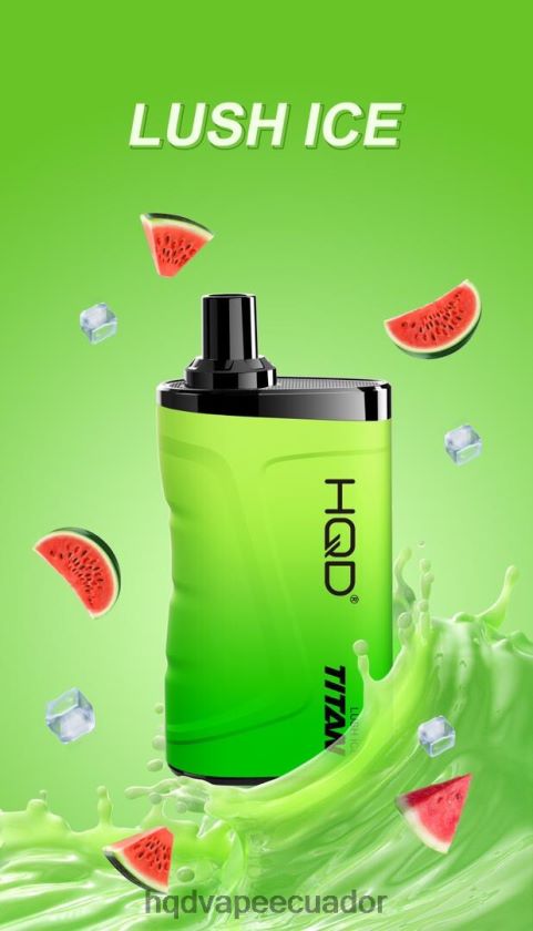 HQD TITAN 7000 bocanadas hielo exuberante 00662416 | HQD VAPE PRECIO